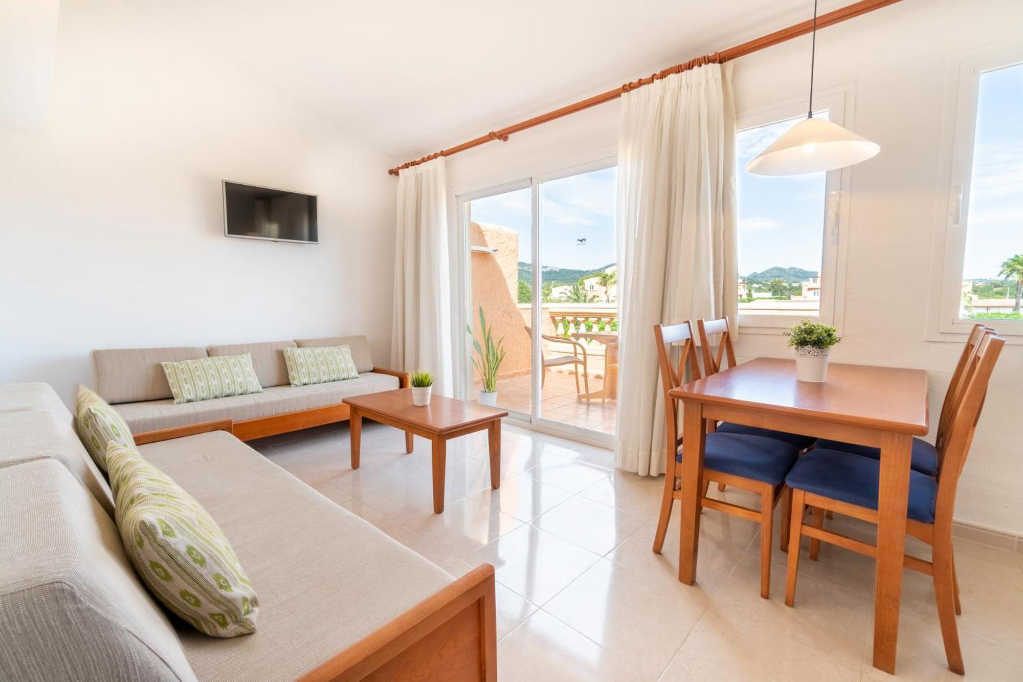 Apartamento con vistas al jardín