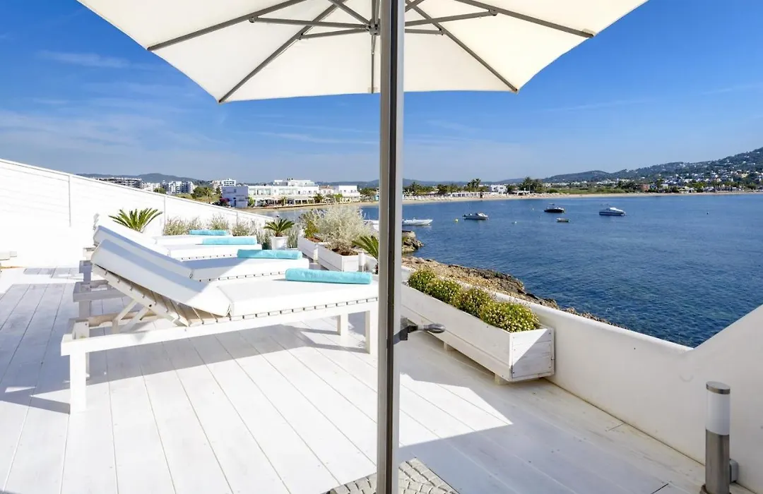 Frontline Talamanca Villa Terrace By The Sea Villa Vista Talamanca Rare Stunning Location Ibiza-1