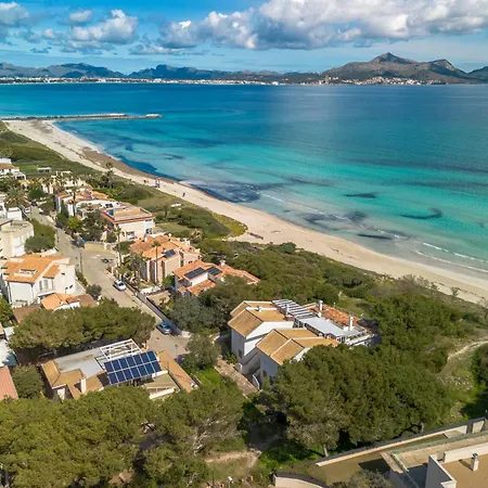 Villa Can Canta Natura Park House At Platja De Muro Beach-2