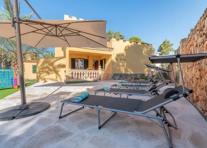 Villa Del Mar Mondrago Palma de Mallorca met een Zwembad