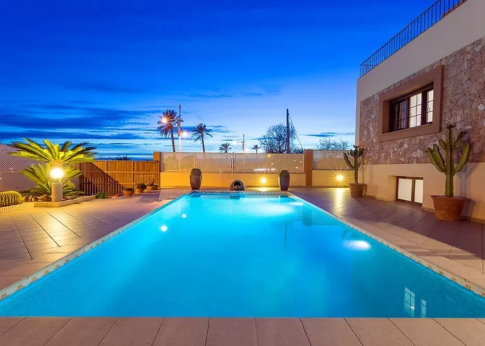 Villa Near Ibiza Town Sleeps 14
